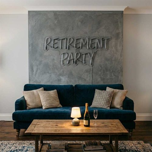 Retirement Party – Custom LED Neon Sign