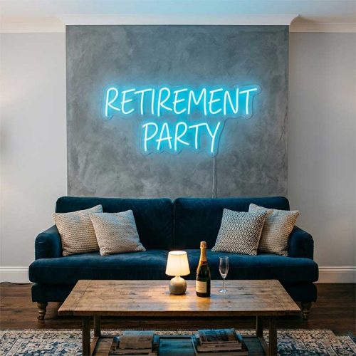 Retirement Party – Custom LED Neon Sign