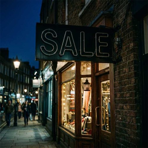 SALE Neon Sign – LED Retail Promotion Light