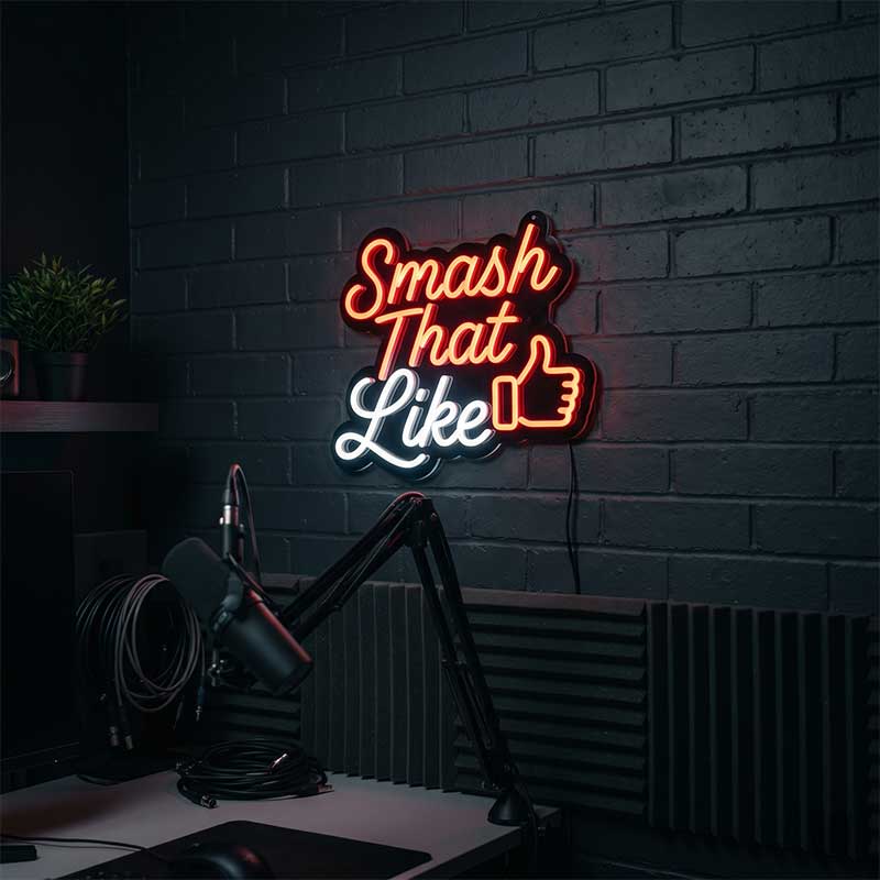 Smash That Like – YouTube Like Icon