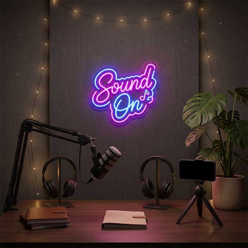 Sound On – Audio TikTok Sign