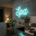 Spa Neon Sign – LED Wellness Light 3