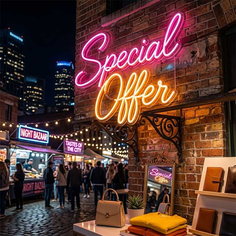 Special Offer Neon Sign – LED Deal Light 4