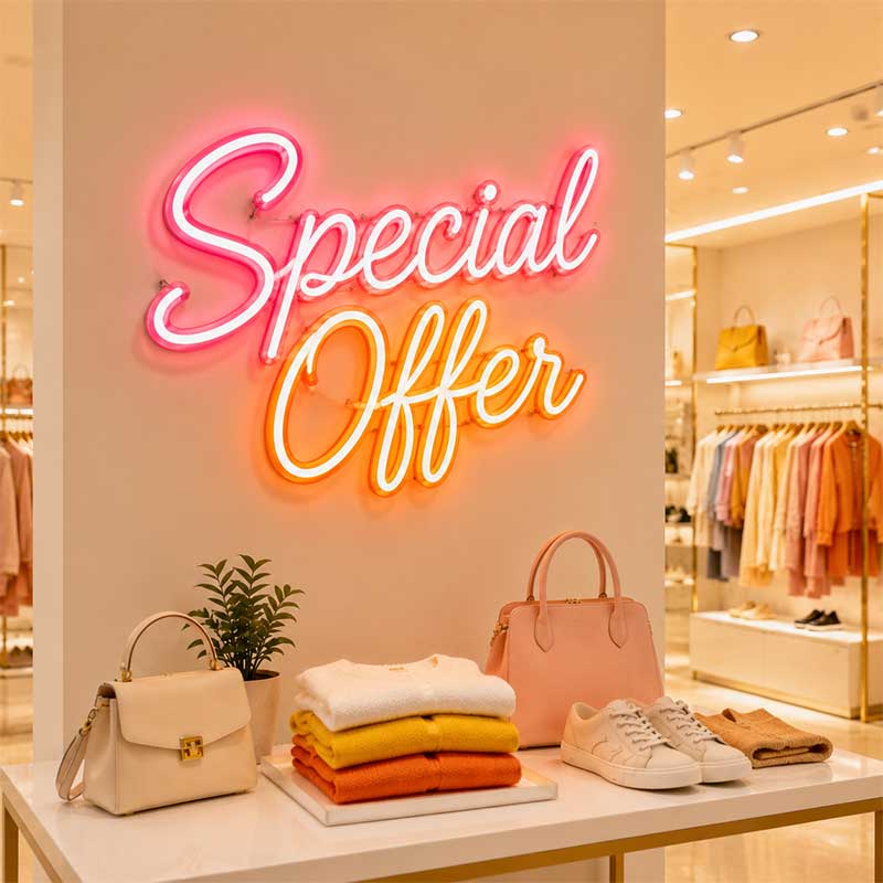Special Offer Neon Sign – LED Deal Light 3
