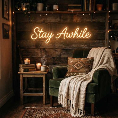 Stay Awhile – Entryway & Cozy Sitting Area