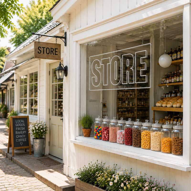 Light Up Your Sales – STORE Neon Sign 2