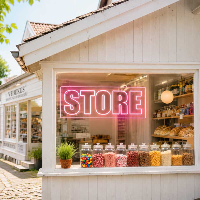 Light Up Your Sales – STORE Neon Sign 3