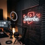 Subscribe – YouTube Icon Backdrop