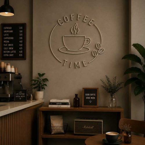 The Perfect Brew: Coffee Time Neon Sign