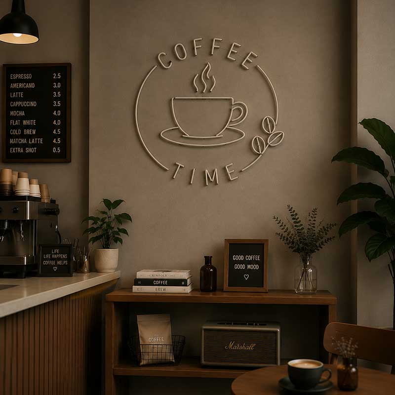 The Perfect Brew: Coffee Time Neon Sign 2