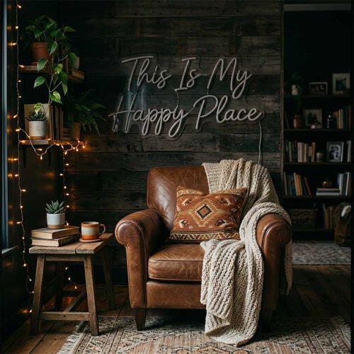 This Is My Happy Place – Personal Sanctuary & Cozy Corner