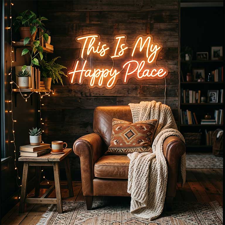 This Is My Happy Place – Personal Sanctuary & Cozy Corner