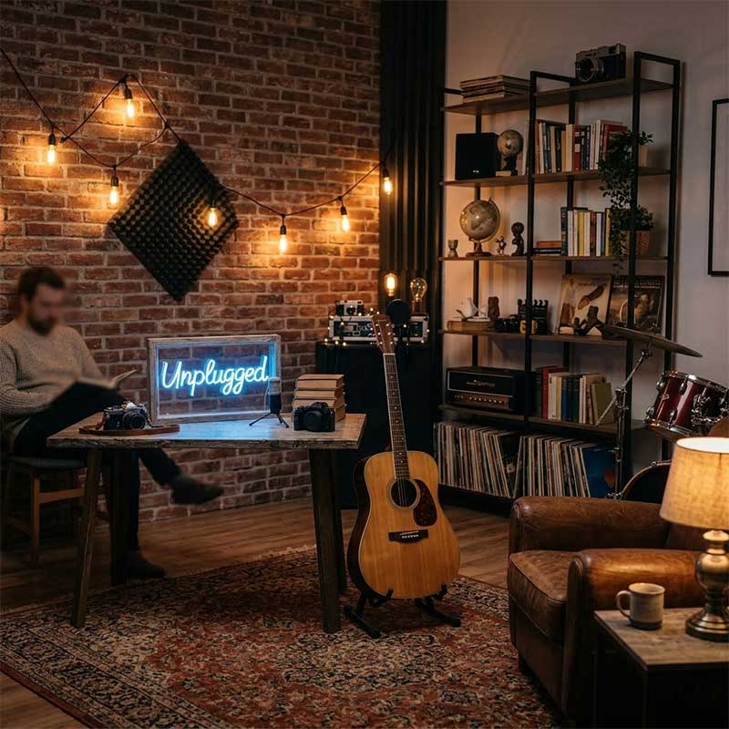 Unplugged – Acoustic Podcast Sign 3