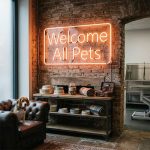 Welcome All Pets – Custom LED Neon Sign 3