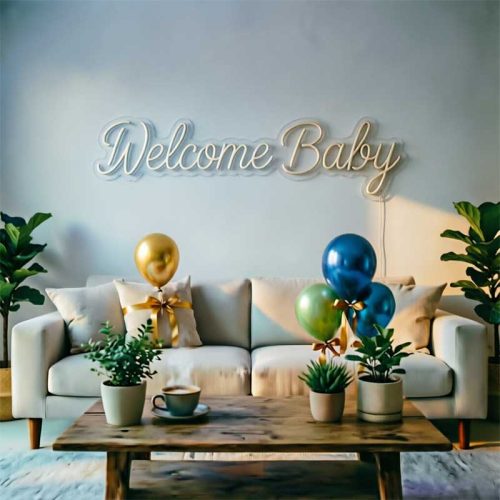 Welcome Baby – Custom LED Neon Sign