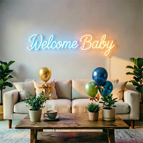 Welcome Baby – Custom LED Neon Sign