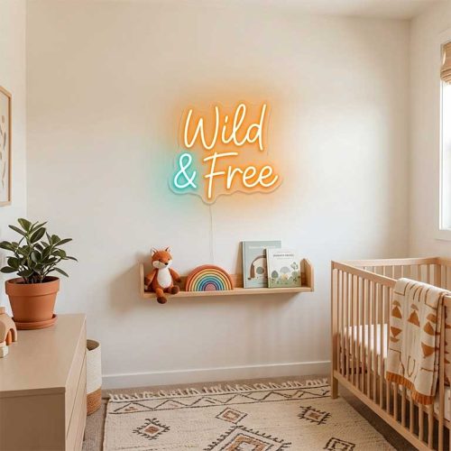 Wild & Free – Kids’ Bedroom Nature Wall for Free-Spirit