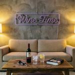Wine Time – Custom LED Neon Sign 2