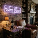 Wine Time – Custom LED Neon Sign 3