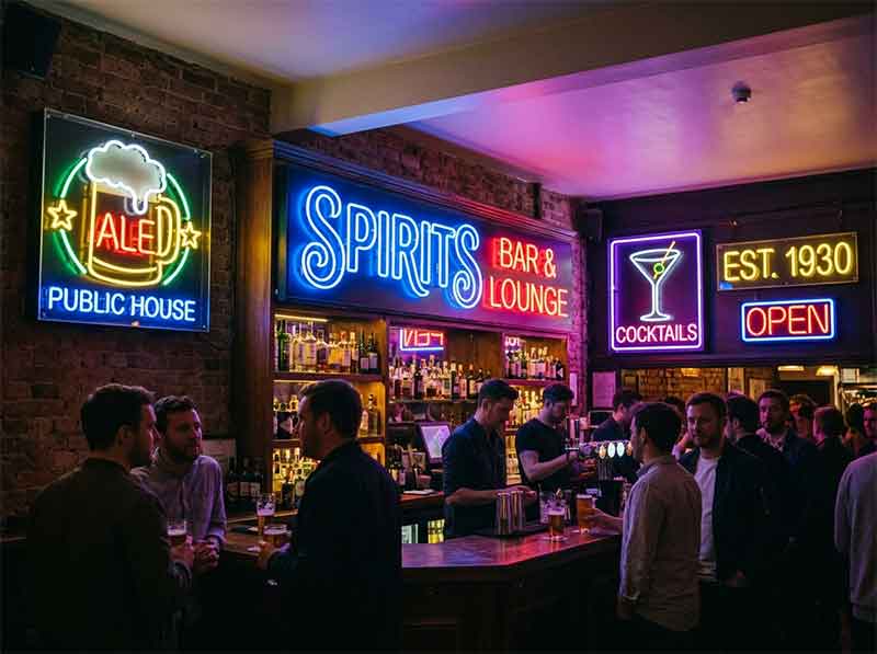 15 Best Bar Neon Sign Ideas for Pubs, Lounges & Nightclubs