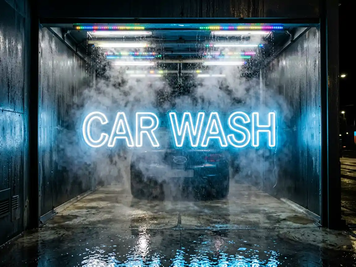 My Car Wash Neon Sign Died After 3 Months