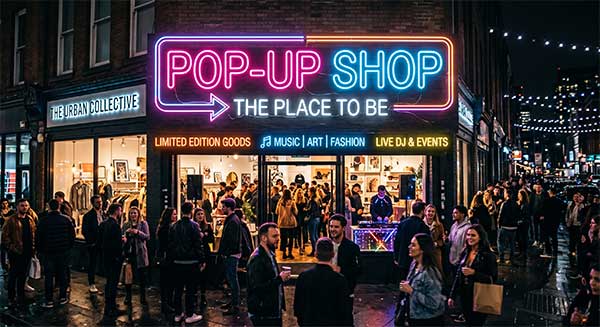 Event and Pop-Up Shop Neon Signs: Create Buzz That Lasts