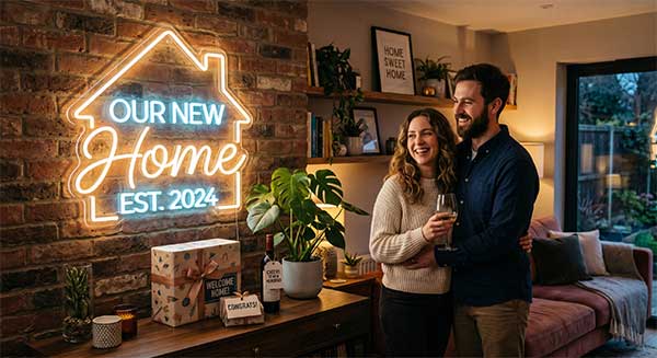 New Home Neon Sign Gifts: The Ultimate Housewarming Present