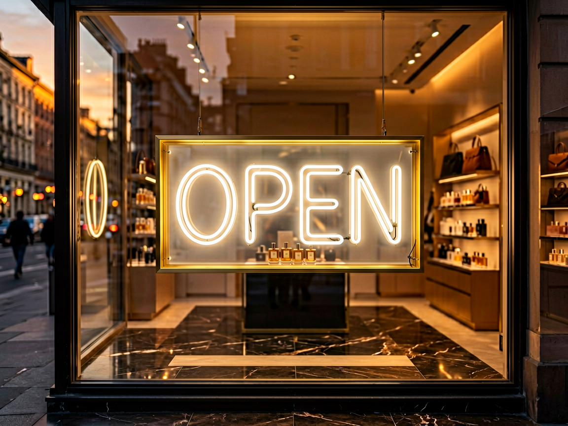 Does an Open Sign Actually Bring in More Customers?