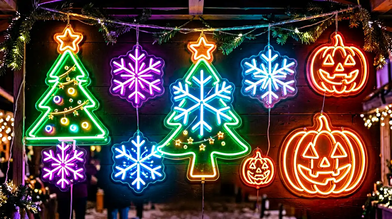 Custom Holiday and Christmas Neon Signs by Occasion
